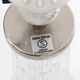 Paire de lampes de table en cristral