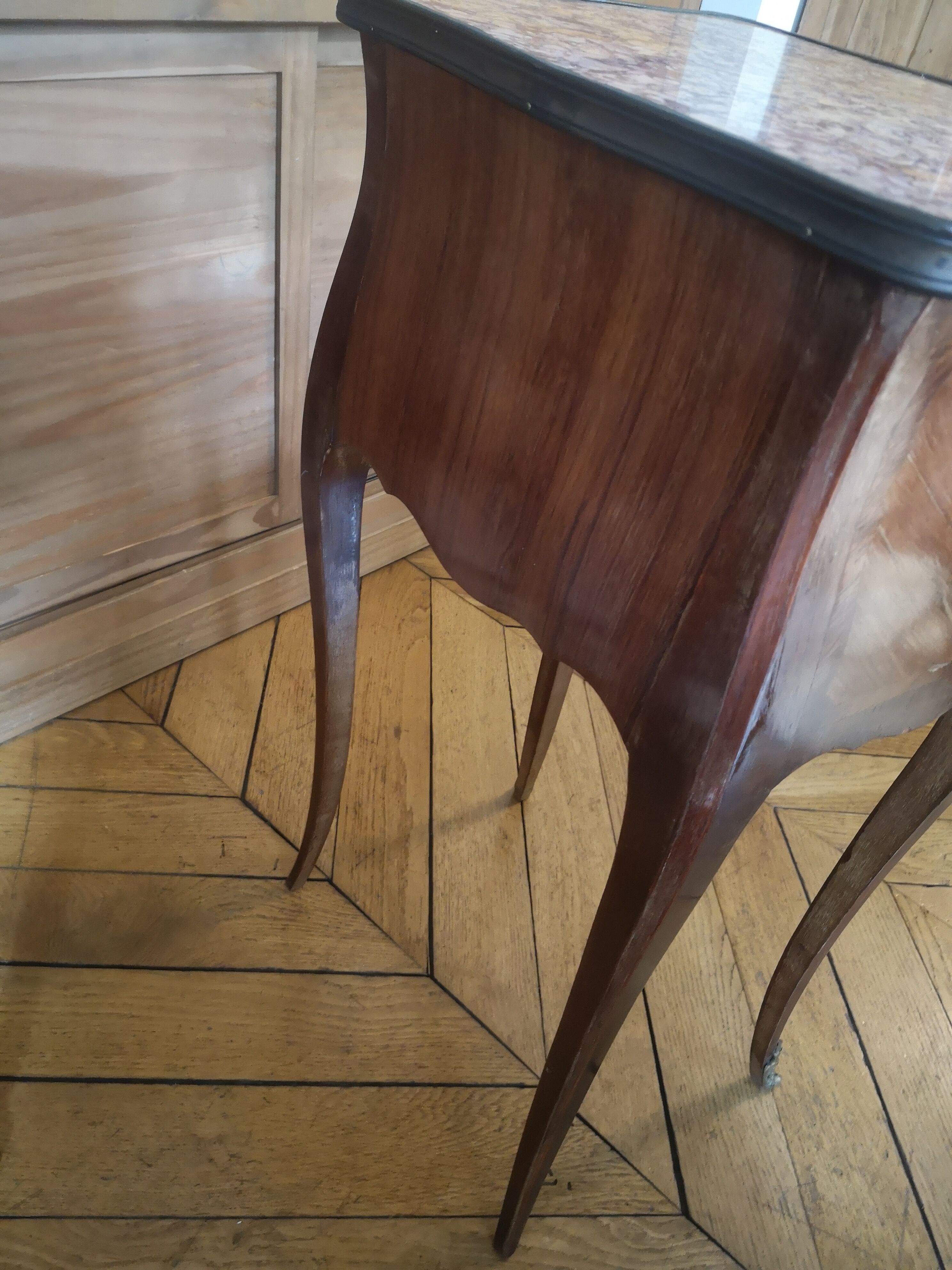Pair of Mercier Frères bedside tables