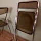 Chaises plexi et chrome 70