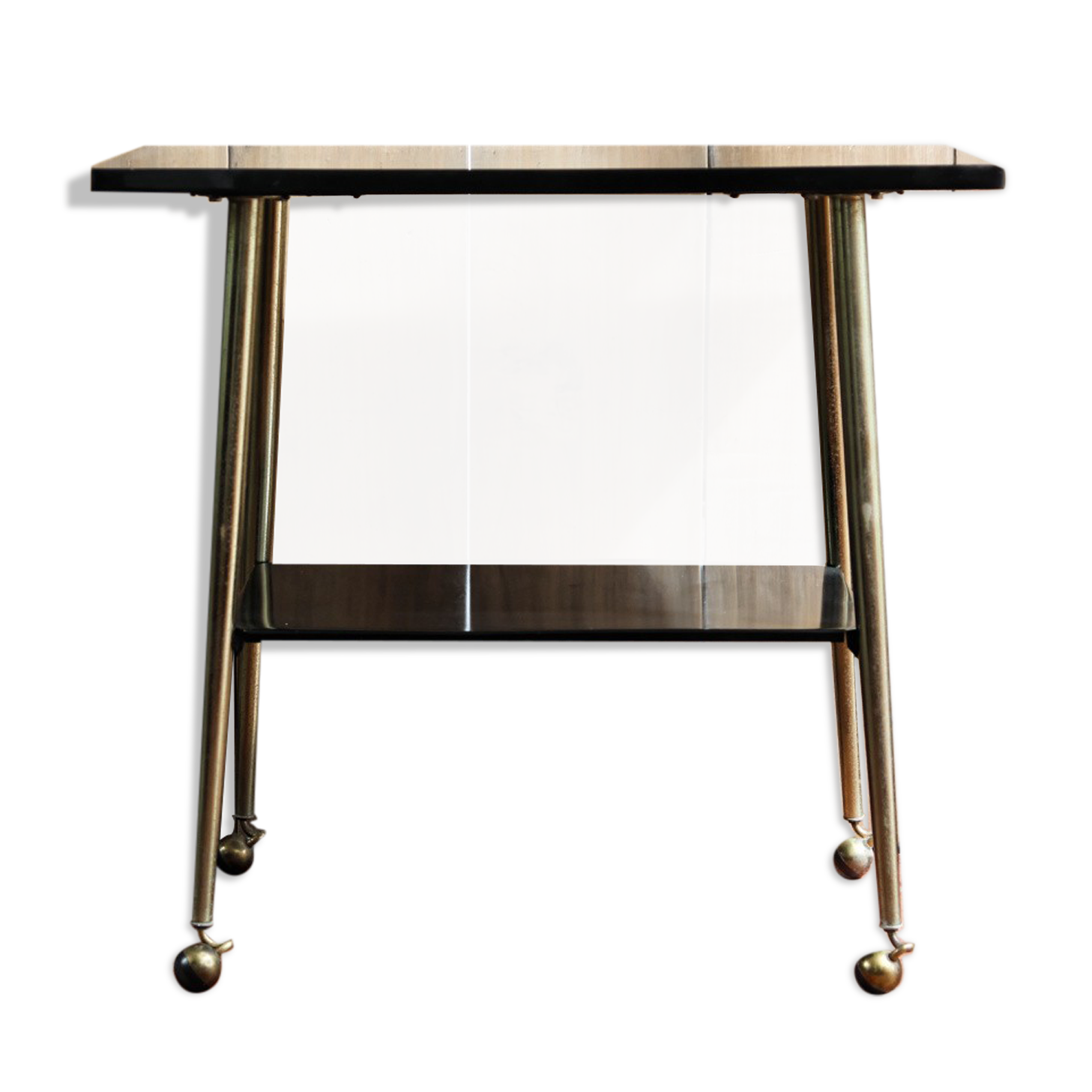 Metal rolling table, 60s