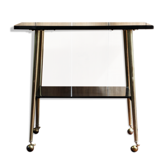 Metal rolling table, 60s