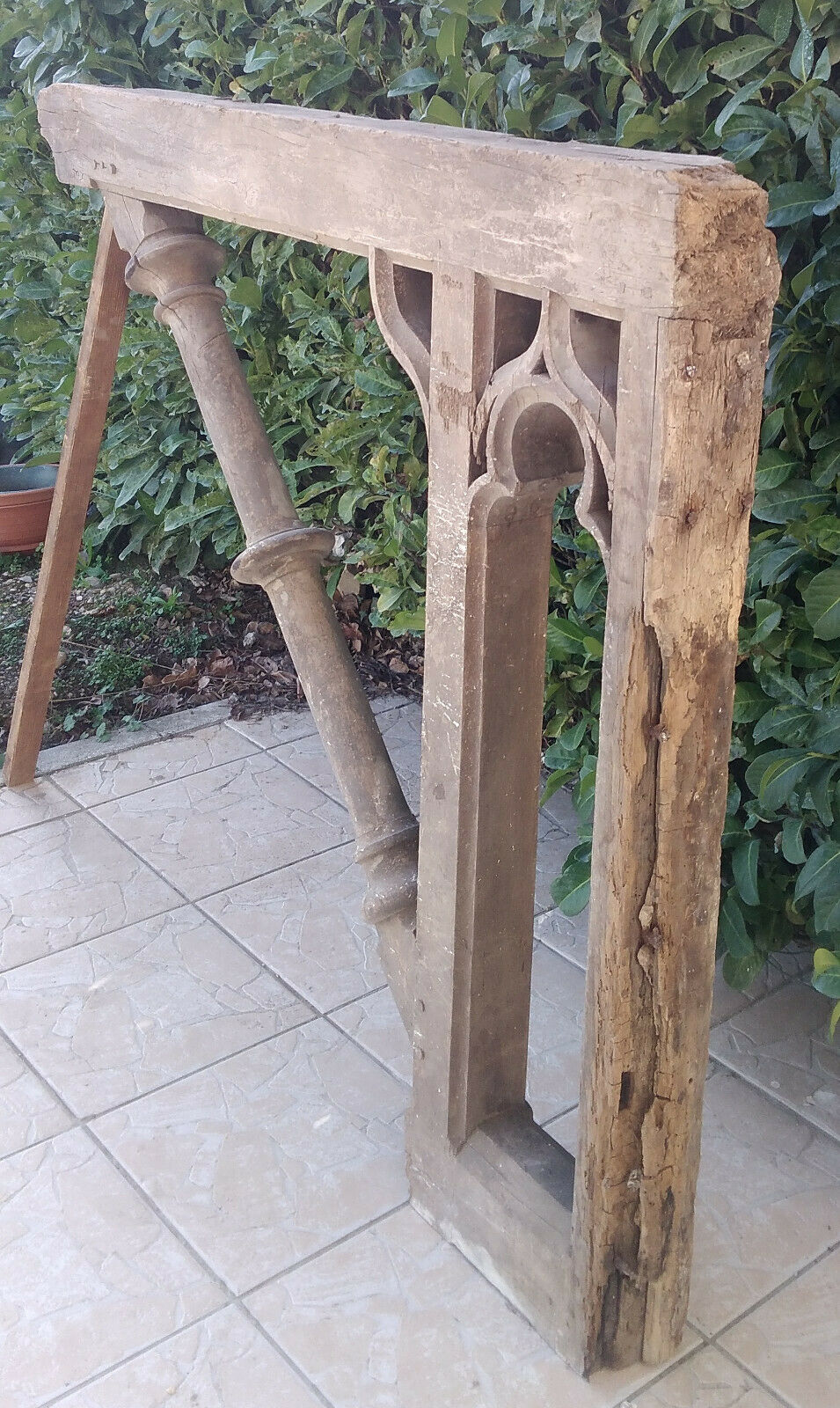 Gothic style gallows, late 18th century