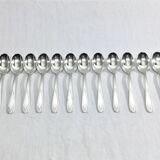 SFAM - Cutlery set 49 pieces Art Deco Silver Metal