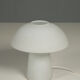 Glashütte Limburg model 6276 large mushroom lamp 1970'S