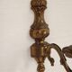 Pair Of Elegant Vintage French Traditional Style Bronze Single Wall Lights