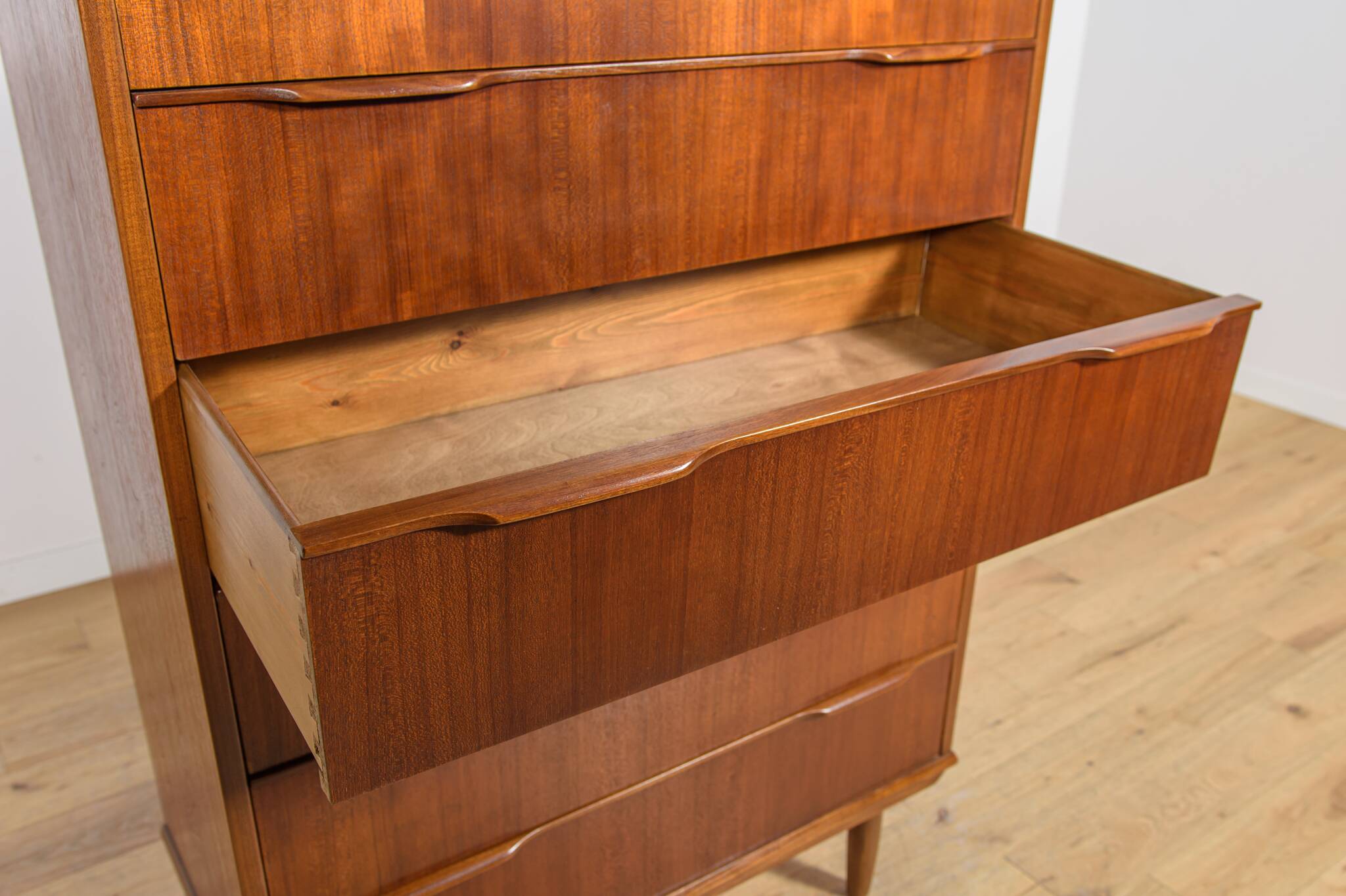 Mid-Century Teak Dresser, Denmark, 1960s