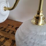 Clichy glass wall lamp