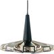 Vintage Danish Hanging Lamp by Werner Schou, 1970s