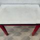 Vintage Kitchen Table with Enamel Top