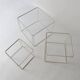 Ensemble de trois tables gigognes design Max Sauze 1970