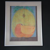 Vintage framed illustration