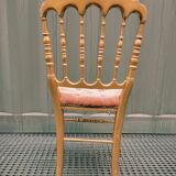 Chiavari chair in gilded wood