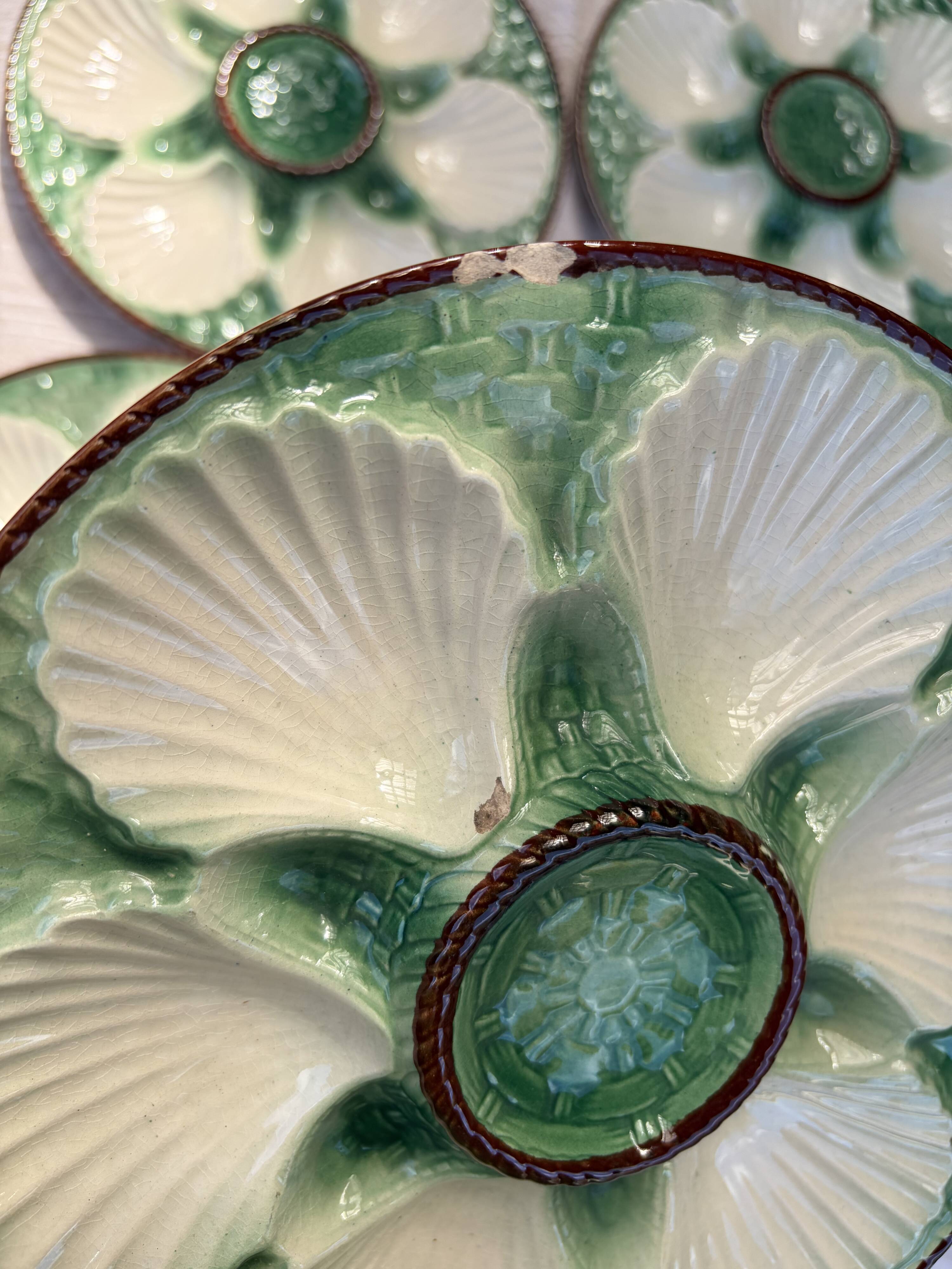 Scallop Shell Plates