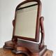 Victorian Mahogany Vanity Mirror