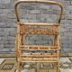 Bamboo and rattan bar cart, 1950