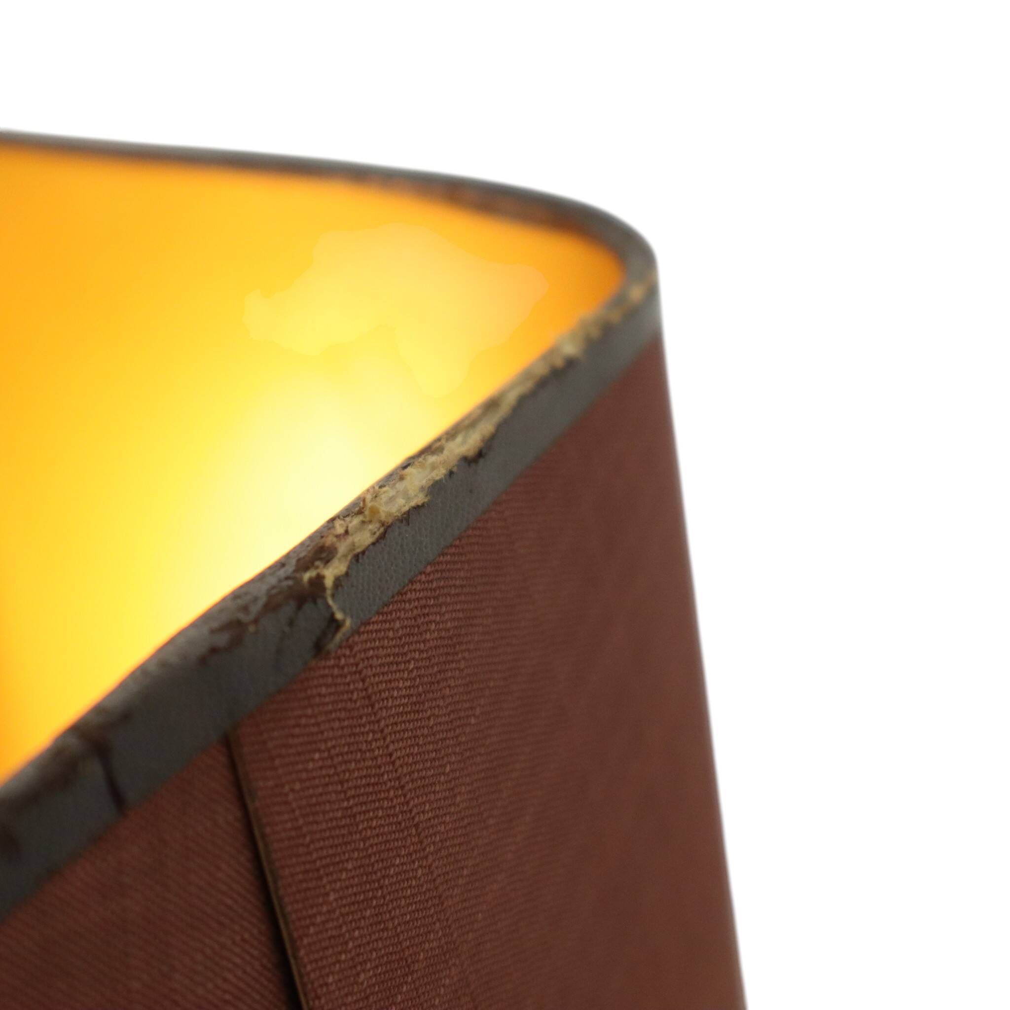 Paire de lampes de table en laiton de style Boulanger des années 50, 45 cm