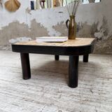 Capron “herbarium” oval coffee table