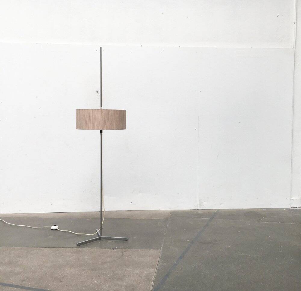 Swiss mid-century tripod floor lamp from the 1960s.