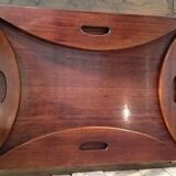 Mahogany boat folding table