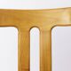 Set of 6 Danish 'T' shaped chairs – 1960s Mid-Century Modern Design