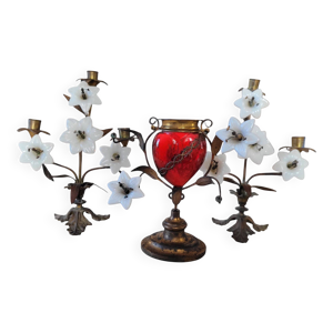 Coeur de sanctuaire avec - chandeliers