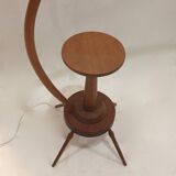 Scandinavian arc floor lamp from the 60s