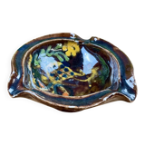 Ceramic ashtray with vintage rooster design