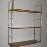 Vintage metal wall shelf