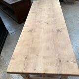 Solid oak farmhouse table