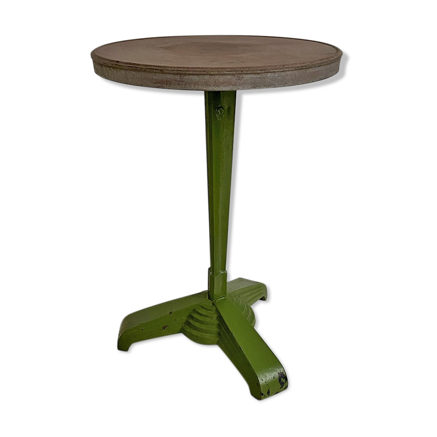 Table bistrot Art déco fonte et bakelite