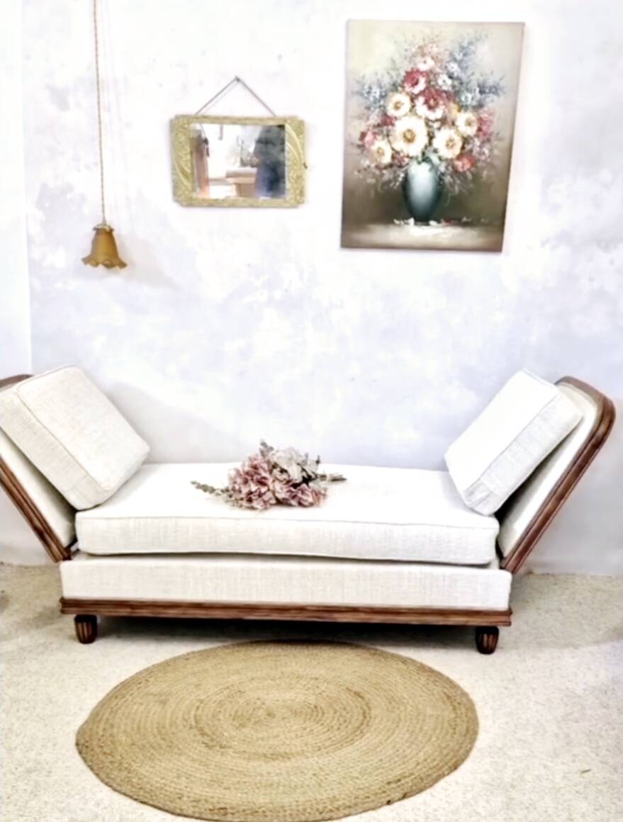 Banquette art déco hirondelle