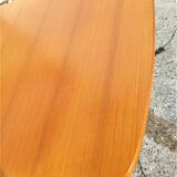 Danish Scandinavian teak dining table with extensions