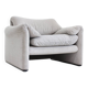 Fauteuil Maralunga vintage de Cassina par Vico Magistretti