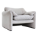 Fauteuil Maralunga vintage de Cassina par Vico Magistretti