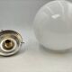 Opaline ball pendant light