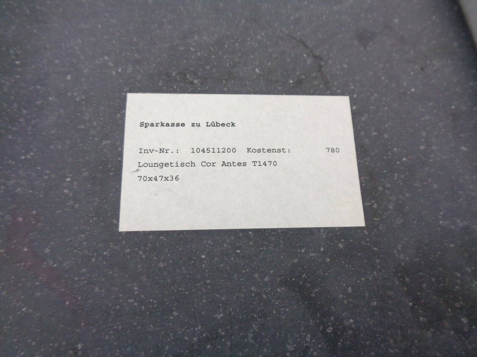 Antes Coffee Table from Zaiser & Ulbrich for COR, Italy, 2000s