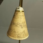Italian Brass Three Light Floor Lamp, 1960s