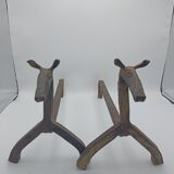 Pair chenets