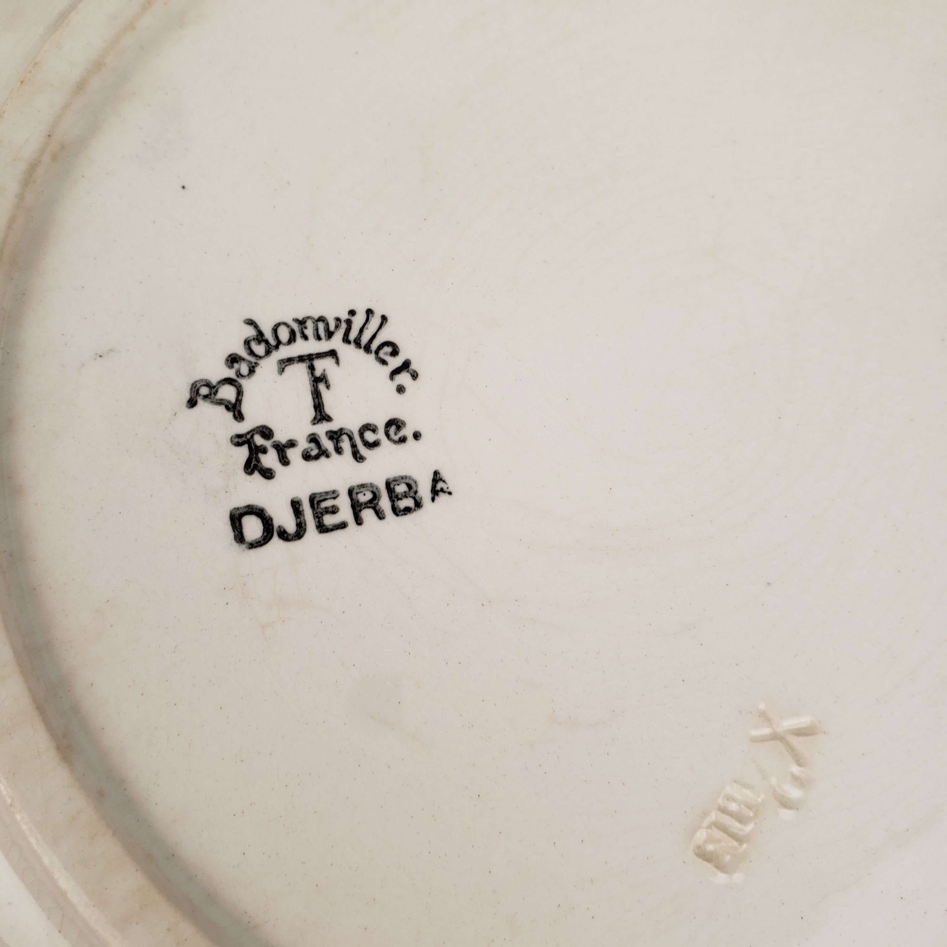 Flat plates - Badonviller, model Djerba
