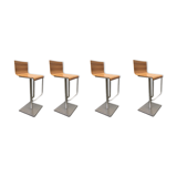 Designated Bar Stool in Zebrano