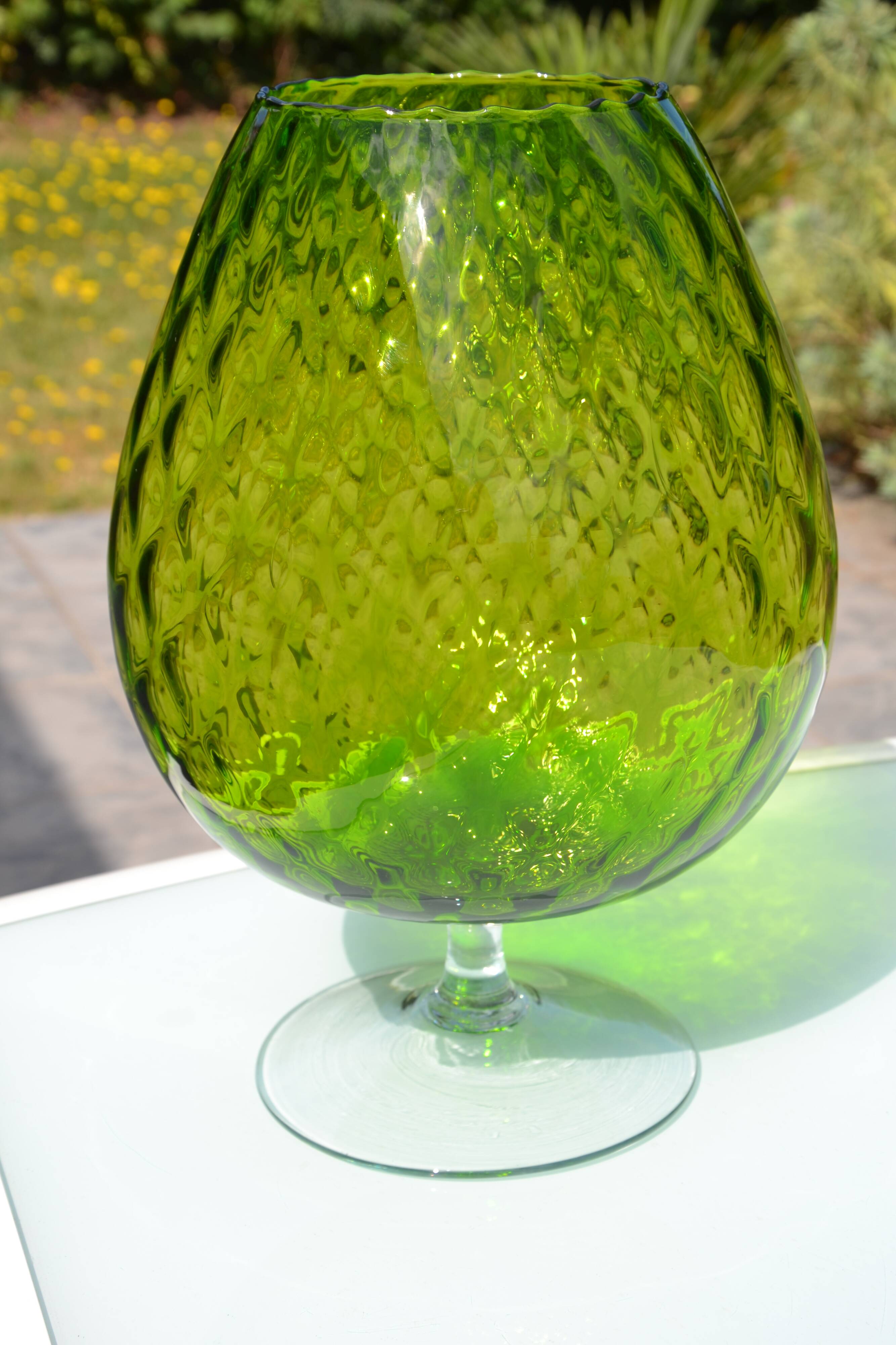 Coupe, vase Empoli