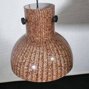Peill and Putzler Design Glass Hanging Ceiling Lamp 1970s
