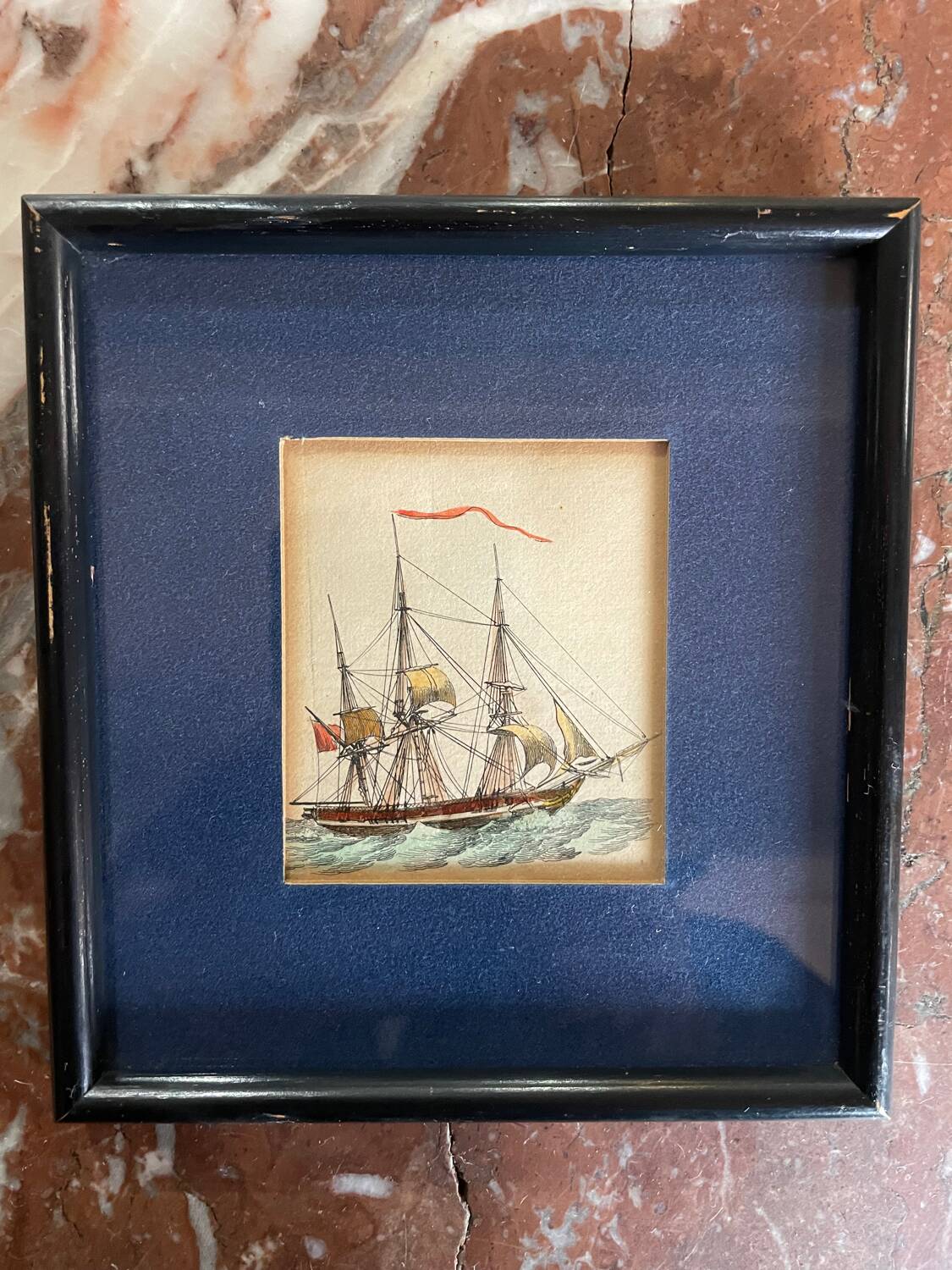 Miniature Navy on Paper