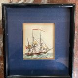 Miniature Navy on Paper