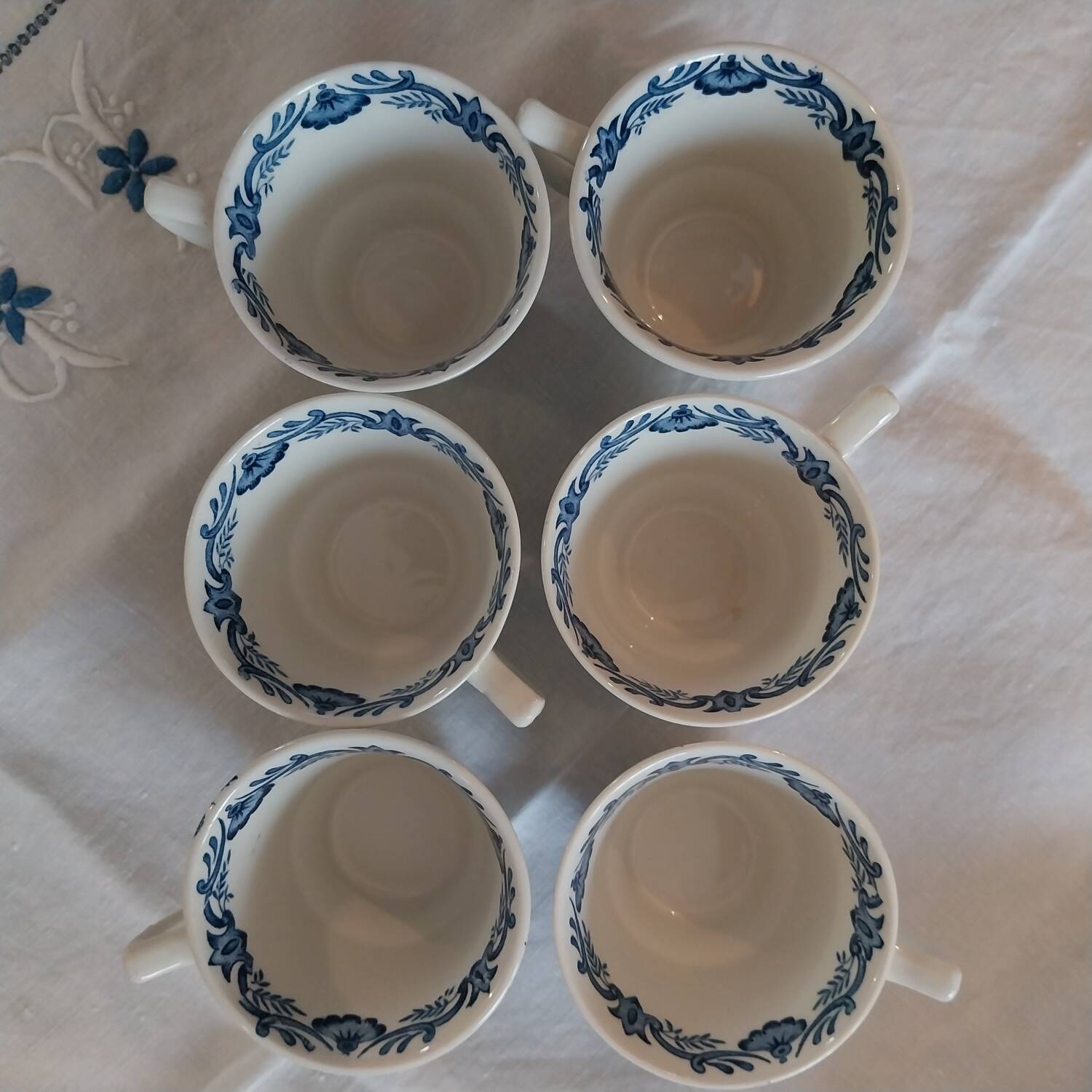 Ridgway English Cups and Saucers