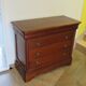 Fruit wood ogee chest of drawers - Louis Philippe style - 4 drawers - 1980s