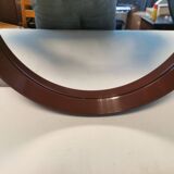 Retro mirror from the 1970s, by Danish Design, made in Denmark.