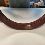 Miroir rétro des années 1970, de Danish Design, fabriqué au Danemark.