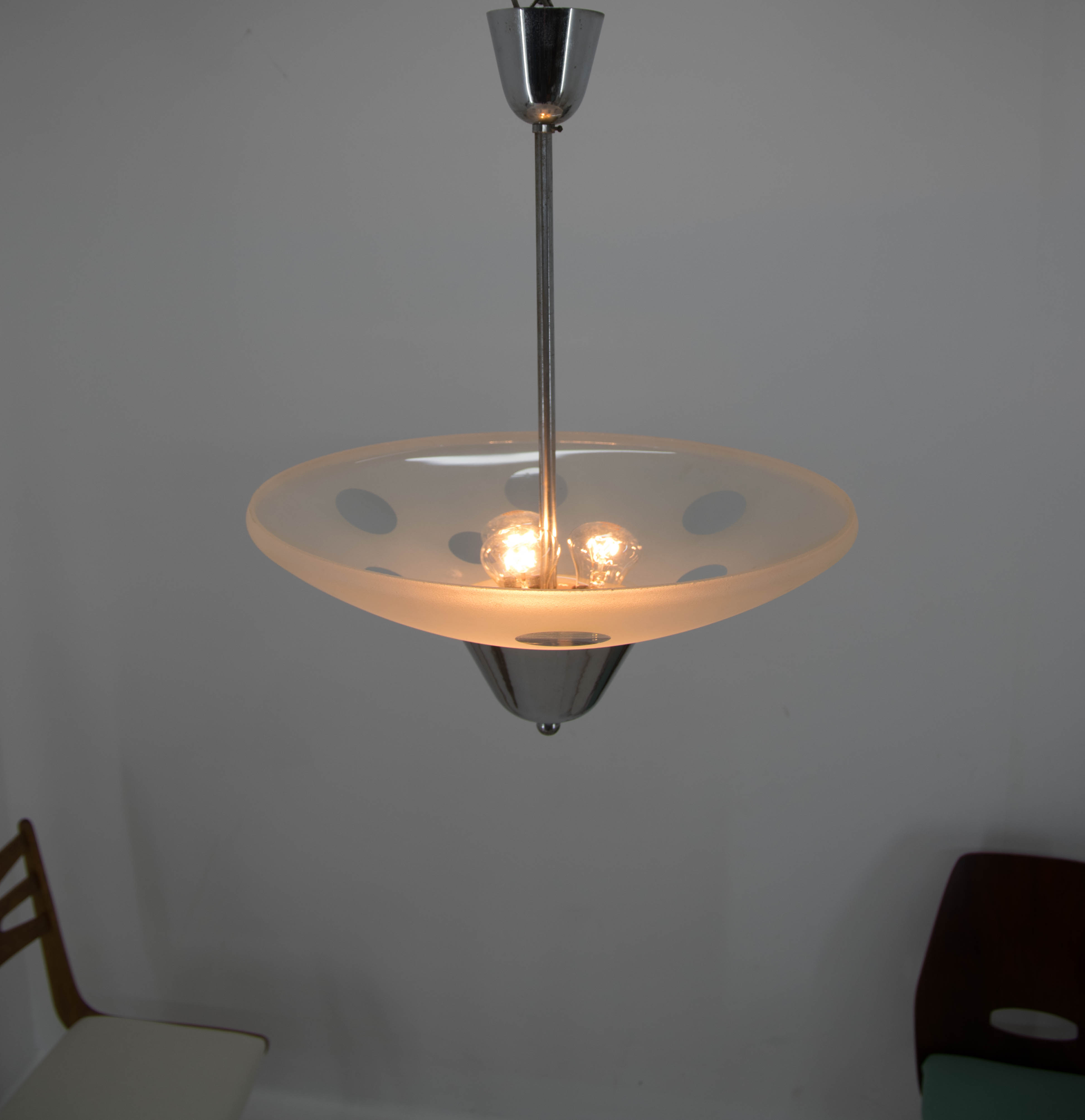 Chandelier by Franta Anyz for Napako, 1940