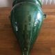 Glazed terracotta wall jar
